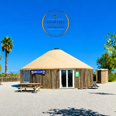 L'azura Mobil à 150m De La Parc Aquatique 5 étoiles Camping Torreilles
