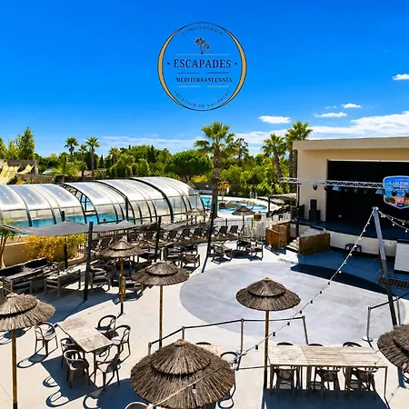 Camping L'azura Mobil à 150m De La Parc Aquatique 5 étoiles Torreilles