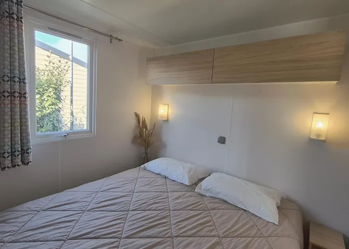 L'azura Mobil 6 Personnes Piscines & 5 Etoiles Les Dunes * 또헤이으